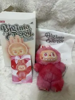 【正規品】POP MART ラブブ Big into Energy LOVE 赤