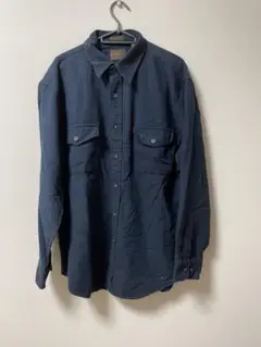 St. John’s Bayセントジョンズベイ ネイビーネルシャツ　L