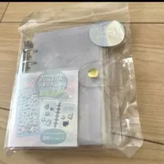 クーリア　シール帳　ラメ　とうめい