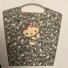 日焼けキティ Ball＆Chain コラボ レオパード柄バッグ　M