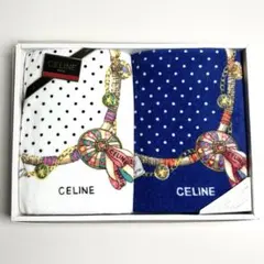 未使用✴︎CELINE(セリーヌ)バスタオル2枚セット/東京西川/60×120cmのサムネイル