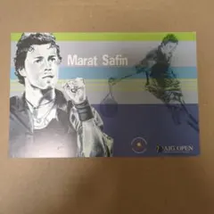 AIG OPEN マラト・サフィン ポストカード