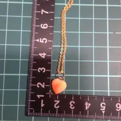 小物３ハートモチーフ ネックレス ゴールドカラー