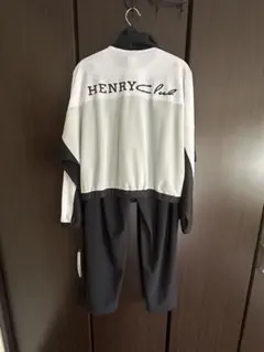 헨리 클럽 셋업 하프 지퍼