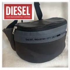 DIESELディーゼル ボディバッグオレンジヒップバッグ ウエストポーチ 