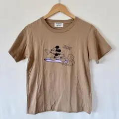 nano universe BALMYDAY'S ミッキー Tシャツ ベージュのサムネイル