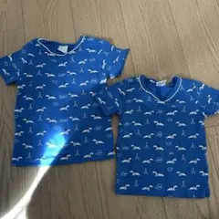 犬柄 Tシャツ 2枚セット 90cm 100cm