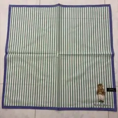 【新品未使用】POLO RALPH LAUREN ポロベア ストライプ ハンカチ