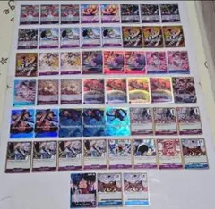 ワンピース カードゲーム 緑紫ルフィ 構築済みデッキ 必須カード4枚