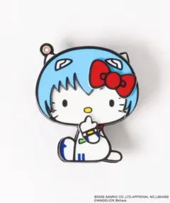 ハローキティ エヴァンゲリオン 綾波レイ ミラーモバイルグリップ