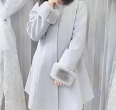 evelyn エブリン コート アイスグレイ 量産型