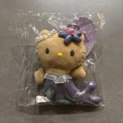 ハローキティ ファンタジーマスコットキーホルダー マーメイド 日焼けパープル