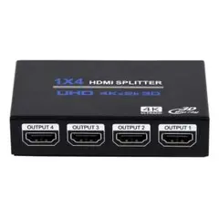 ✨残り1点✨1x4 HDMIスプリッター