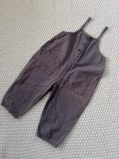 tete a tete ブラウンサロペット　90