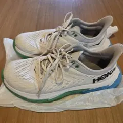 hoka one one clifton edge 27.0cm 白