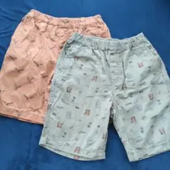 UNIQLO 半ズボン 130サイズ 2枚セット