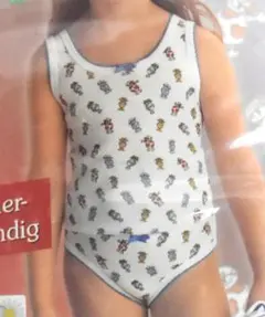 未使用　女児下着　子供用アンダーウエア上下セット　140㎝ 　ネコ柄　ドイツ購入