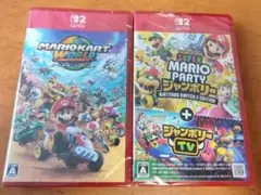 Switch2 マリオカート ワールド スーパーマリオパーティジャンボリー 新品