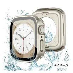 Apple Watch カバー【2in1保護設計】41mm スターライト