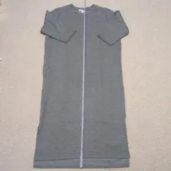 niko and... グレー長袖カットソーワンピース