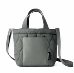 素敵なあの人付録　ニューヨーカー　ショルダーストラップ付キルティングトートバッグ