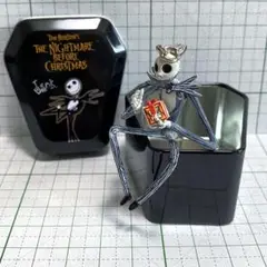 ナイトメアビフォアクリスマス　ジャック　缶ケース付きチャーム　A