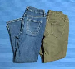UNIQLO KIDS ロングパンツ 2本セット 120cm