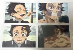 鬼滅の刃 遊郭編 第四話 場面写ブロマイド 炭治郎 炭子 2枚セット
