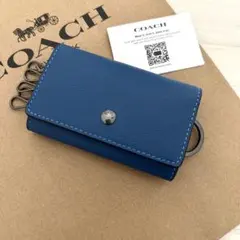 新品 COACH コーチ キーケース ブルー メンズ レディース 楽天市場】コーチ COACH アウトレット 誕生日プレゼント