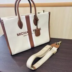 MICHAELKORS マイケルコース ロゴ 2WAY トートバッグ キャンバス