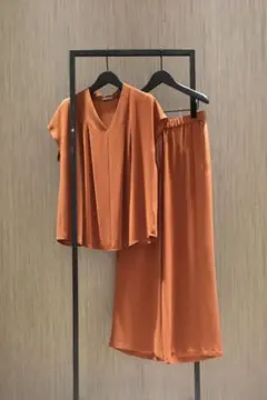 theory luxe 洗えるテコラッタブラウス