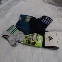 メンズソックス　アディダス