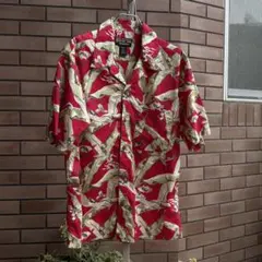 2026年最新】Pataloha カラー：レッド系 メンズ アロハシャツ