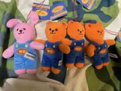 Wiggle wiggle マスコット 4個