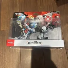 アミーボ　　amiiboサムス　EMMI メトロイドドレッドダブルセット