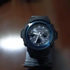 ジーショック　G-SHOCK　AWG-M100BC　電波ソーラー　比較的美品