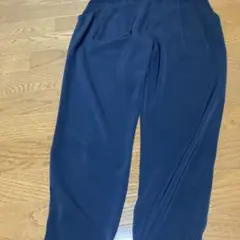 ネイビー テーパードパンツ ジョガーパンツ　ユニクロのサムネイル