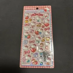 【毎日111円値下げ】ボンボンドロップシール ハローキティ赤