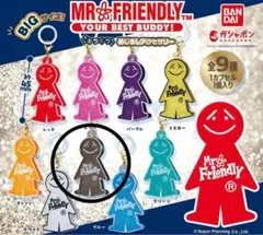 MR.FRIENDLY ミスター フレンド ガチャガチャ コンプ　ラスト MR.FRIENDLY（ミスターフレンドリー） めじるしアクセサリー