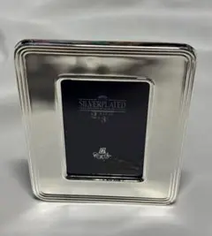 SILVERPLATED 銀メッキ　フォトスタンド　手磨き&ラッカー塗装