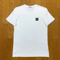 〔美品〕モンクレール　ブラックワッペン　M ホワイト Tシャツ　4S534 モンクレール ワッペン マジックテープ XL ホワイト Tシャツ 4S536