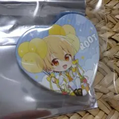 すとぷり ハート型缶バッジ るぅとくん