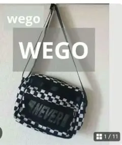 WEGO チェッカーパターンショルダーバッグのサムネイル