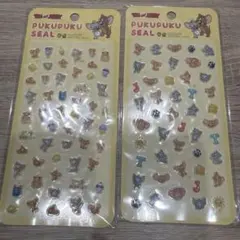 トムとジェリーぷくぷくシール 2種セット