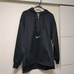 Nike ブラック アノラックパーカー 刺繍　ハーフジップ　Y2K 90s