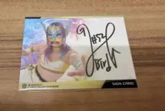 女子プロレス　マリーゴールド　直筆サイン入りカード　24種セット　新品未使用 女子プロレス マリーゴールド 直筆サイン入りポートレート ハミング