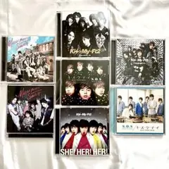 【美品】Kis-My-Ft2 キスマイCD７点セット　初回限定盤