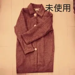 mouth valley新品未使用◇軽くて着やすいコート茶系