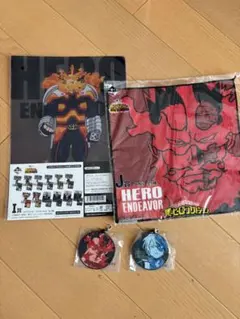 ヒロアカ 轟焦凍 エンデヴァー 一番くじ ファイル タオルセット