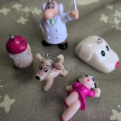 キャラクター ミニフィギュア ストラップ 5点セット